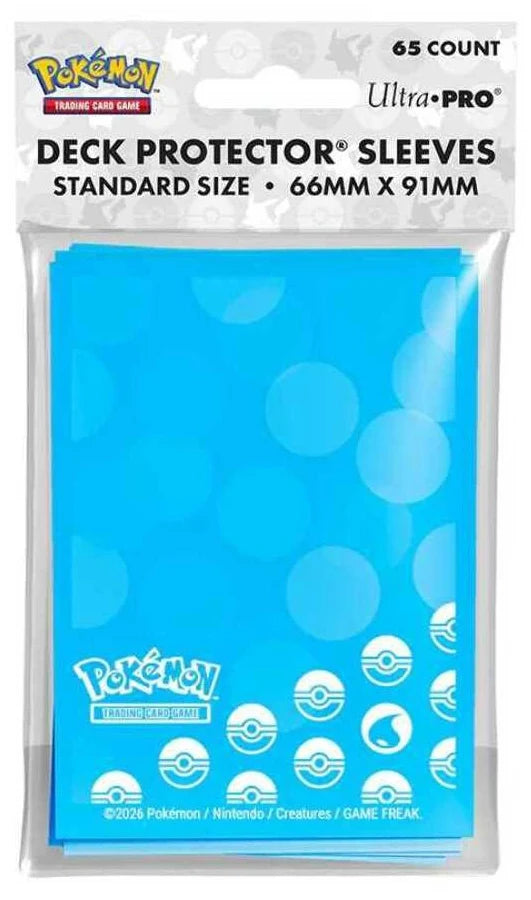 Pokemon - 65-Pack Deck Protector: Energy - Water Type - Ultra Pro Card Sleeves