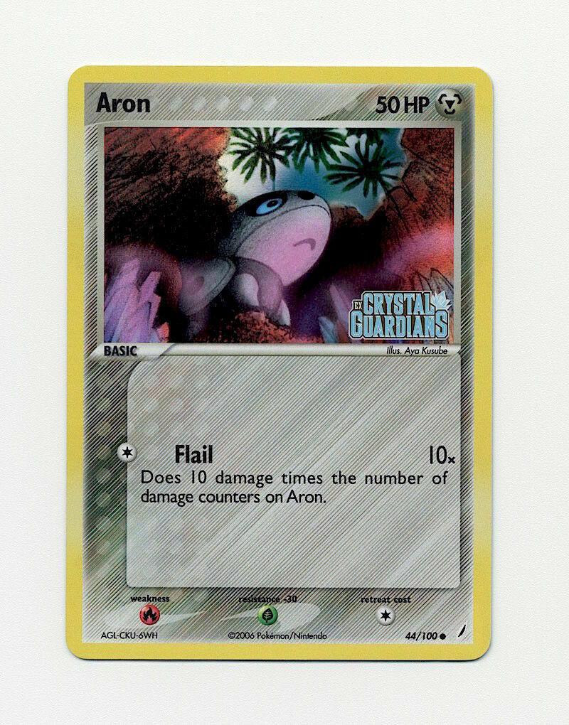 Aron - 044/100 - EX Crystal Guardians