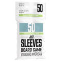 Gamegenic Just Sleeves: Board Game Standard American — 62×94mm (50ct)