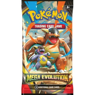 Pokémon trading card game pack with characters on a colorful background