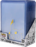 Ultra Pro: Pikachu Toploader & Penny Sleeve Combo (25-Count)